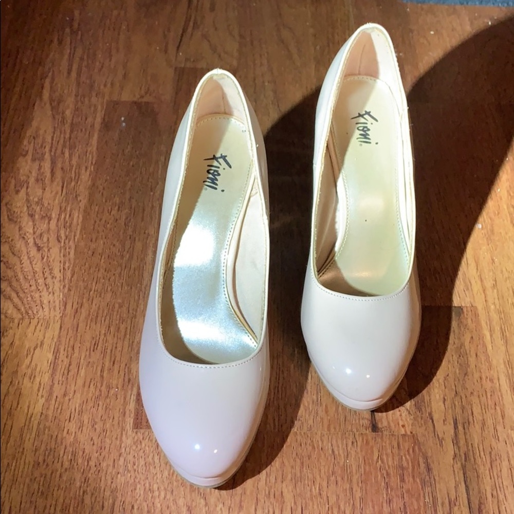 Nude colored heels